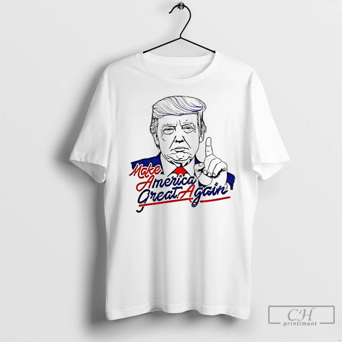 Premium Donald Trump Make America Great Again American Eagle Shirt Hoodie Sweatshirt | PurePodTees.com