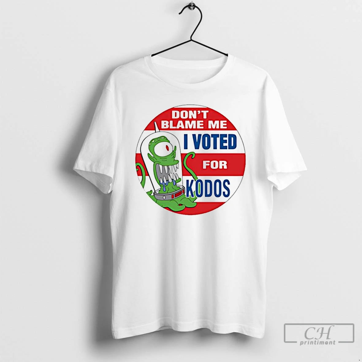 Premium Dont Blame Me I Voted For Kodos Christmas T Shirts Hoodie Sweatshirt | PurePodTees.com