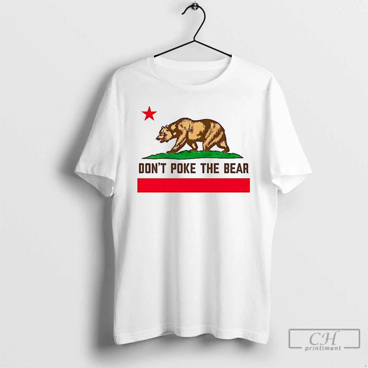 Premium Dont Poke The Bear California T Shirts Hoodie Sweatshirt | PurePodTees.com