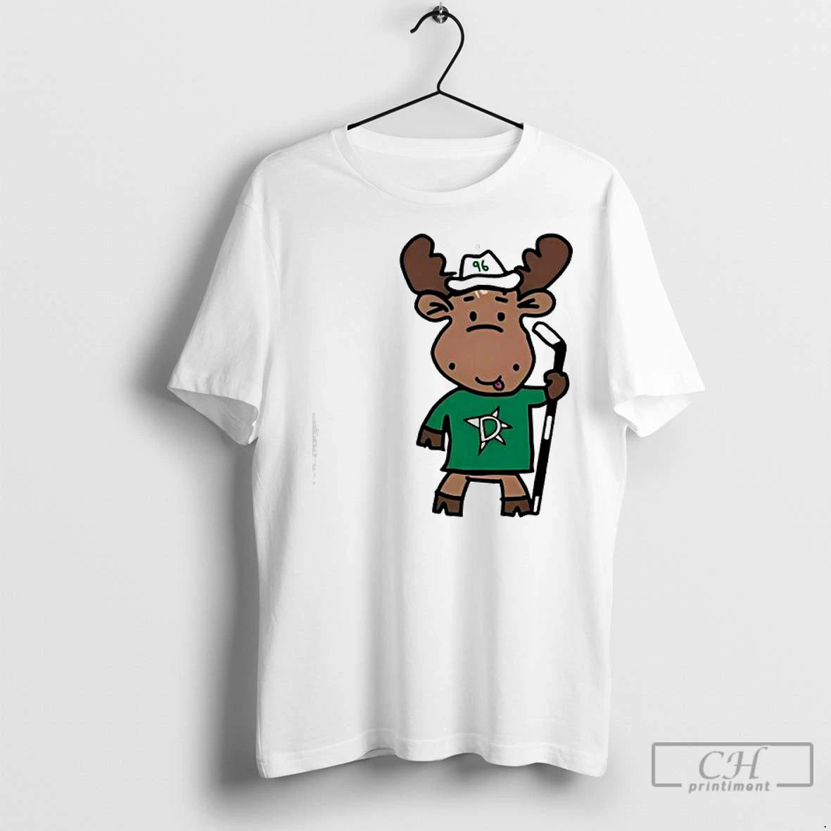 Premium Doodle Moose Has Entered The Chat Shirt Hoodie Sweatshirt | PurePodTees.com