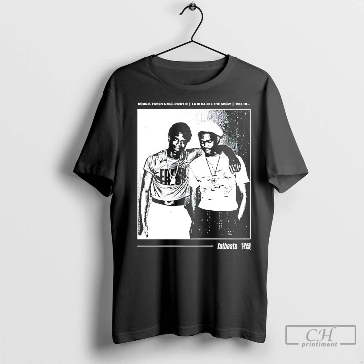 Premium Doug E Fresh And Mc Ricky D The Show La Di Da Di 1985 Shirt Hoodie Sweatshirt | PurePodTees.com