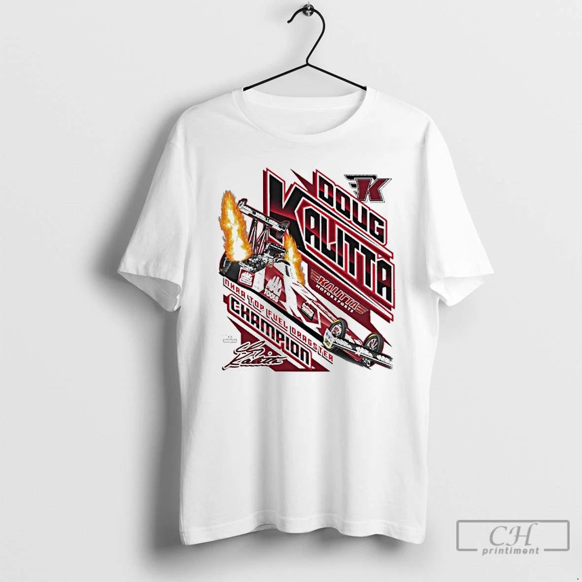Premium Doug Kalitta Nhra Top Fuel Dragster Champion Shirt Hoodie Sweatshirt | PurePodTees.com
