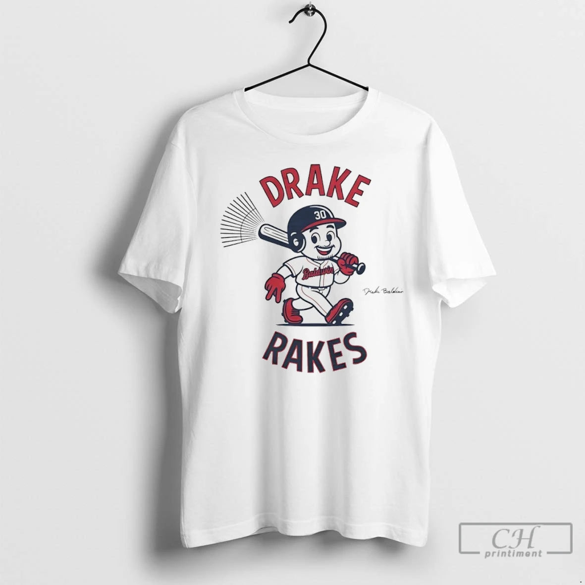 Premium Drake Baldwin Drake Rakes 2025 Rookie Of The Year Shirt Hoodie Sweatshirt | PurePodTees.com