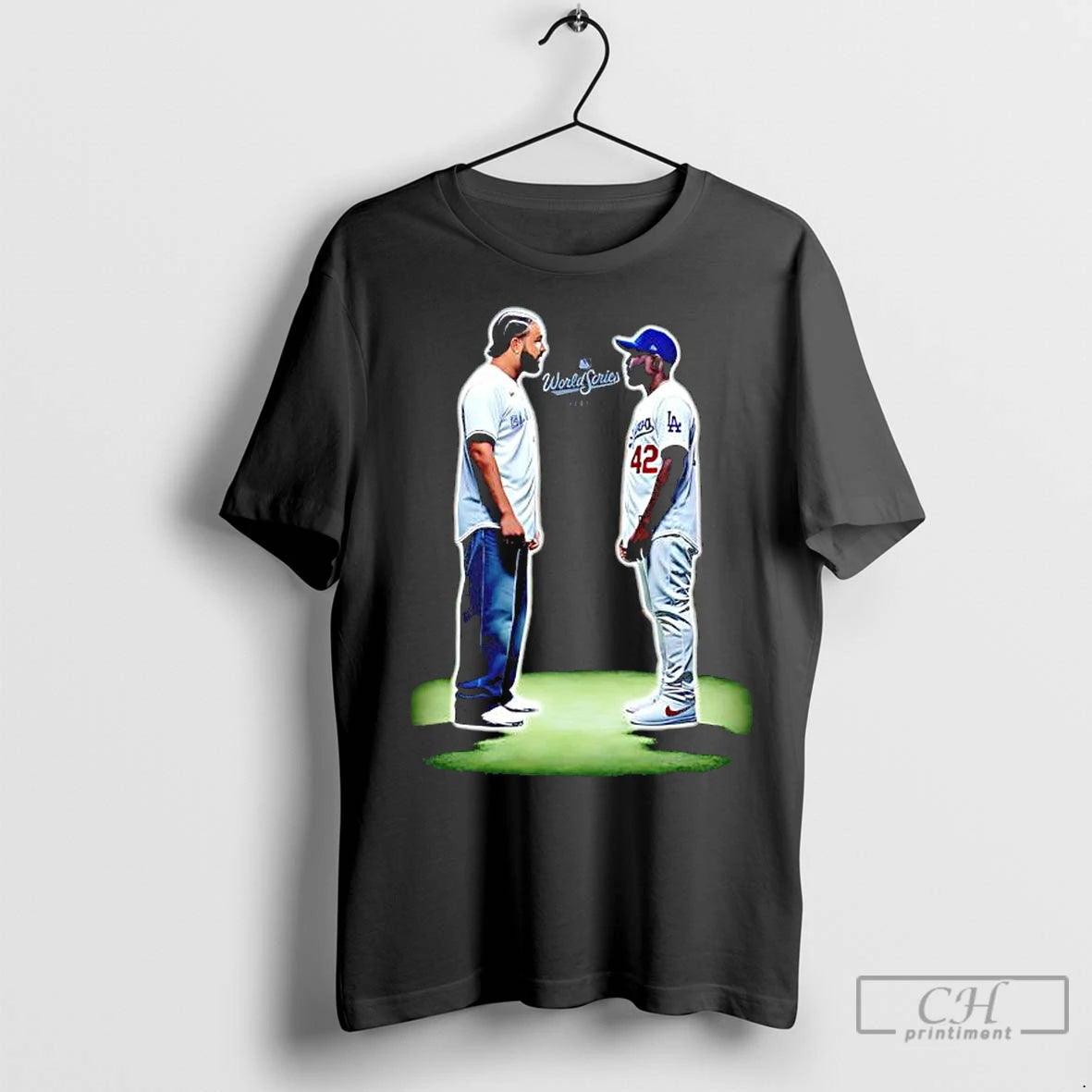 Premium Drake And Kendrick Lamar La Dodgers Champions 2025 Shirt Hoodie Sweatshirt | PurePodTees.com