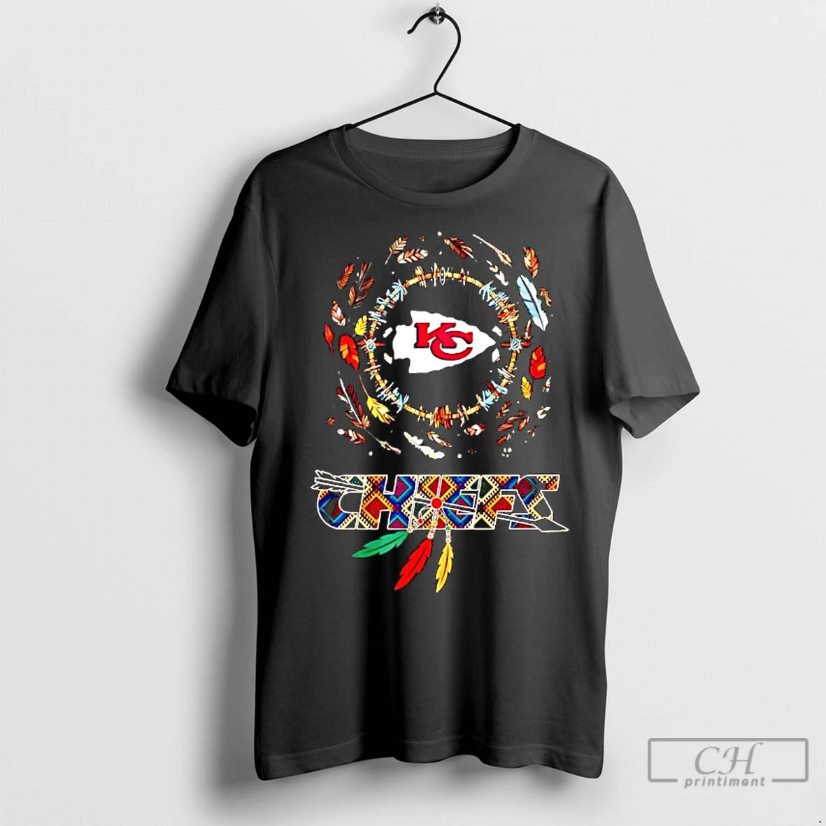 Premium Dreamcatcher Motif X Kansas City Chiefs Vintage Graphic Shirt Hoodie Sweatshirt | PurePodTees.com