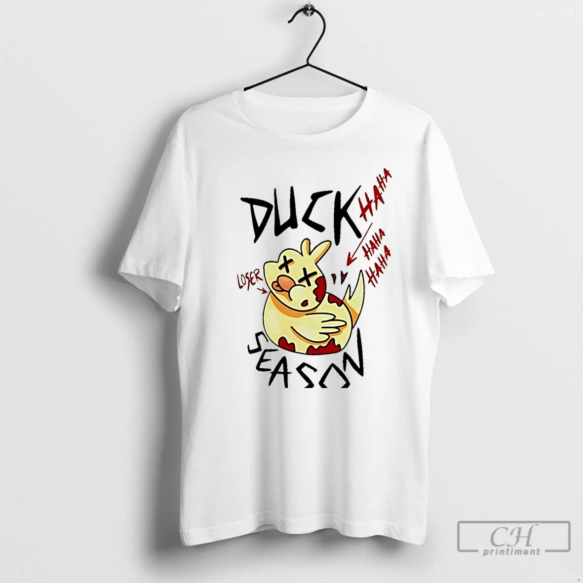 Premium Duck Season Alastor Hazbin Hotel Christmas T Shirts Hoodie Sweatshirt | PurePodTees.com