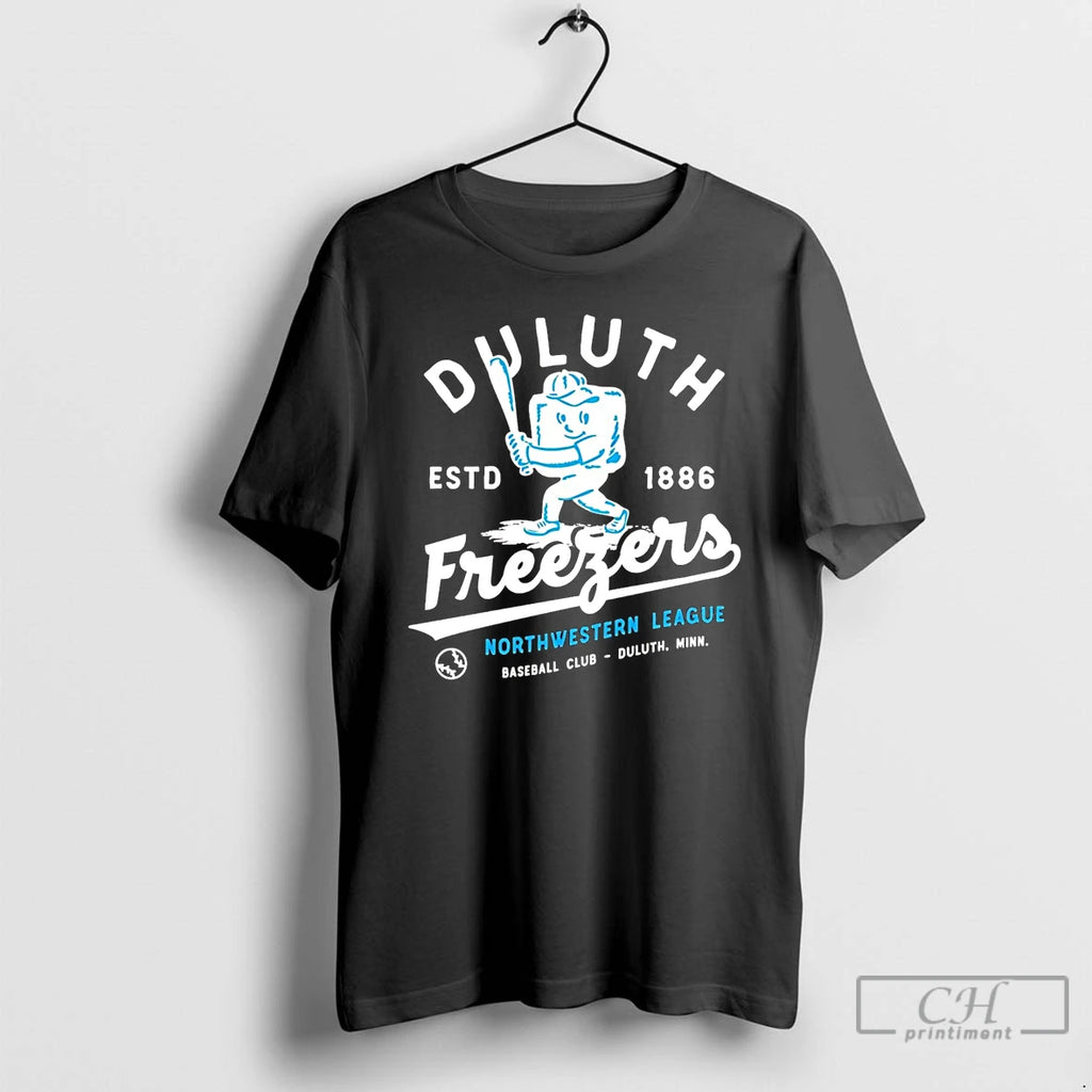 Premium Duluth Freezers Est 1886 Northwestern League T Shirts Hoodie Sweatshirt | PurePodTees.com