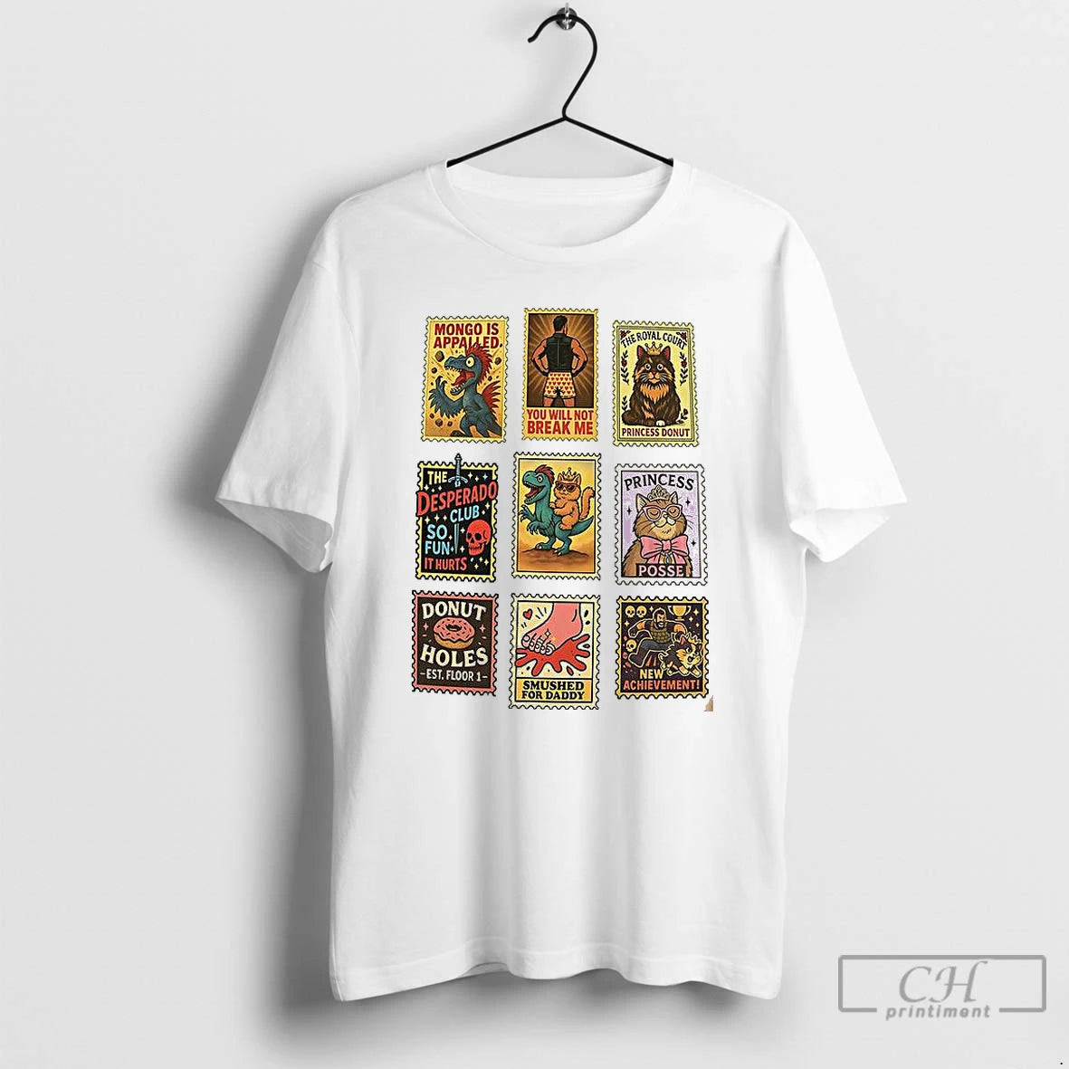 Premium Dungeon Crawler Carl Postage Stamp Vintage T Shirts Hoodie Sweatshirt | PurePodTees.com