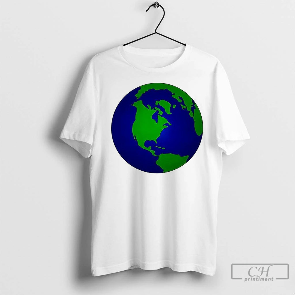 Premium Dwight Schrute The Earth Globe Shirt Hoodie Sweatshirt | PurePodTees.com