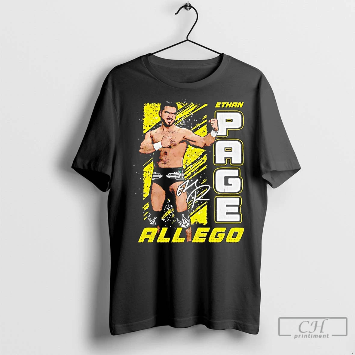 Premium Ethan Page Gritty All Ego Shirt Hoodie Sweatshirt | PurePodTees.com