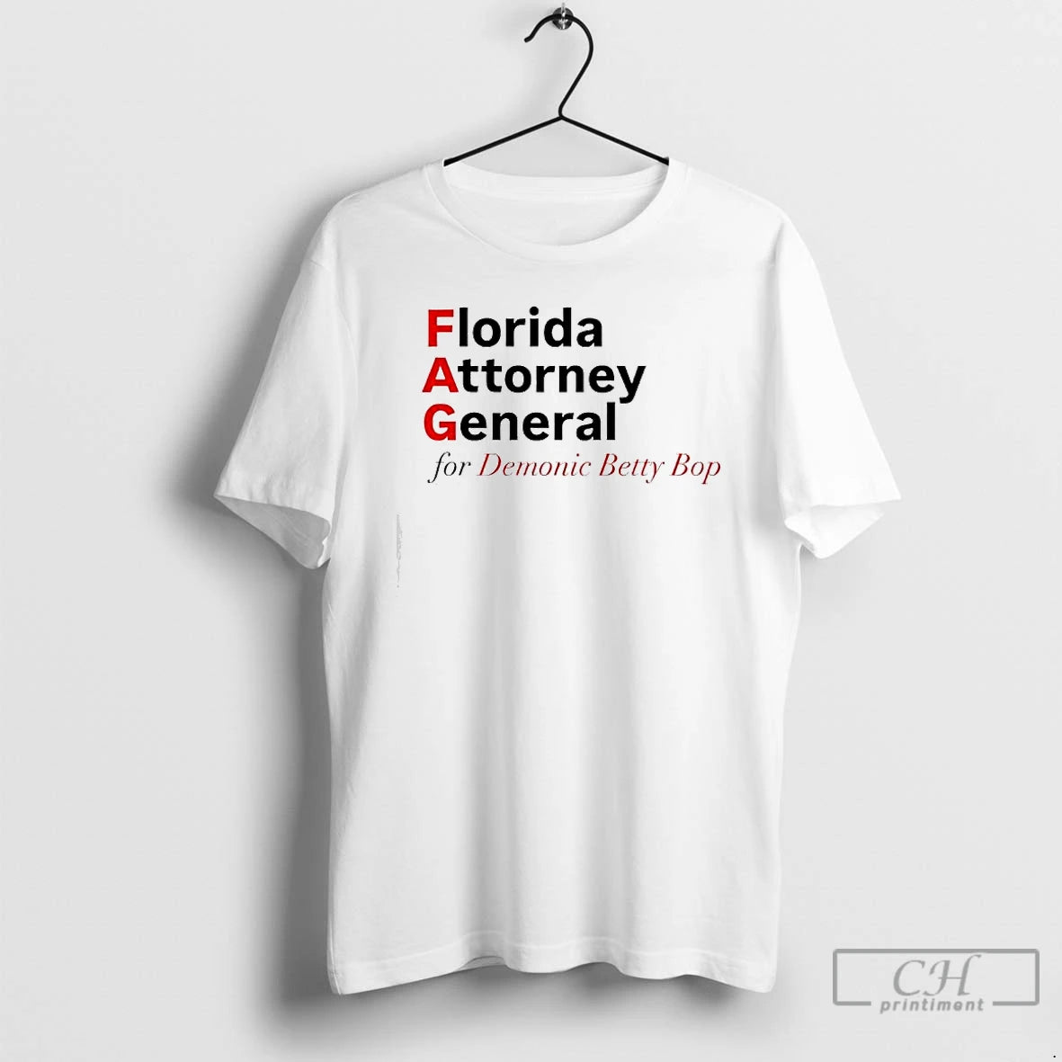 Premium Fag Florida Attorney General For Demonic Betty Bop T Shirts Hoodie Sweatshirt | PurePodTees.com