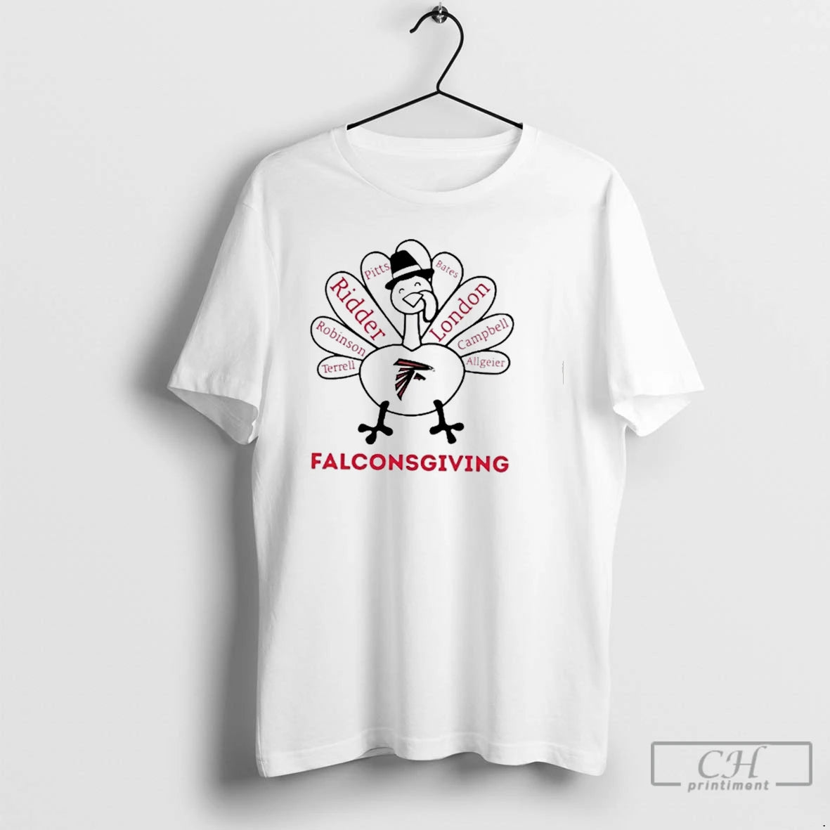 Premium Falconsgiving Atlanta Falcons X Thanksgiving T Shirts Hoodie Sweatshirt | PurePodTees.com