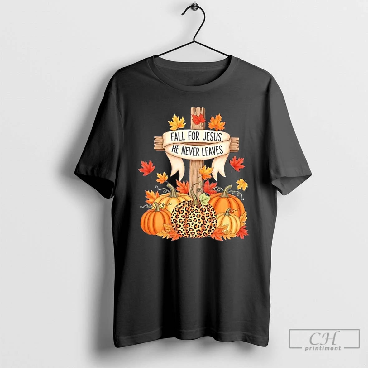 Premium Fall For Jesus Thanksgiving Autumn T Shirts Hoodie Sweatshirt | PurePodTees.com