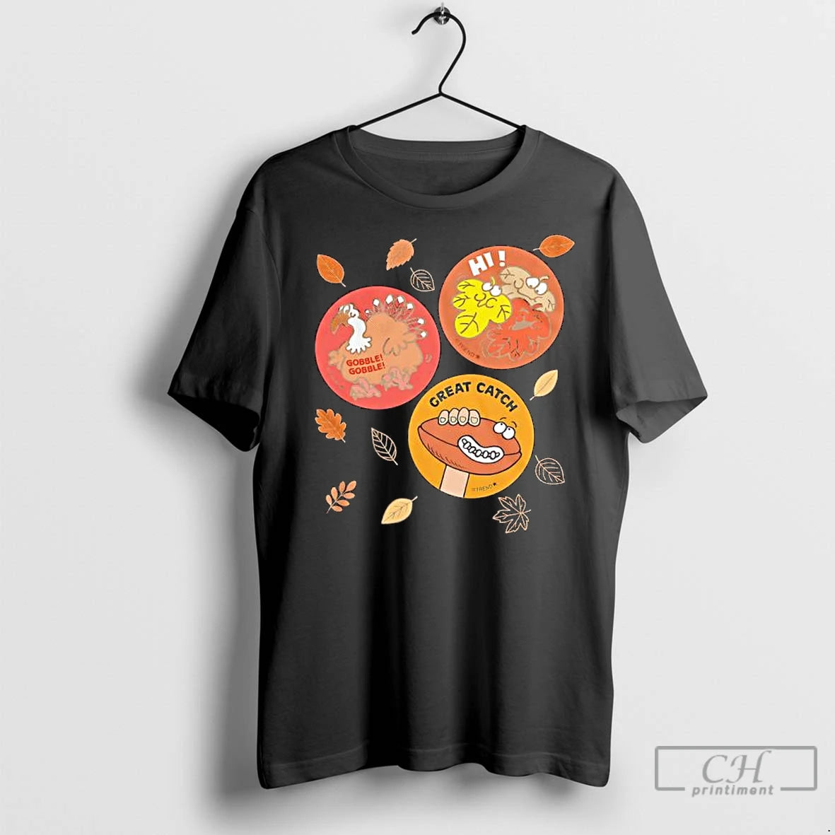 Premium Fall Trio Scratch N Sniff Great Catch Gobble Shirt Hoodie Sweatshirt | PurePodTees.com