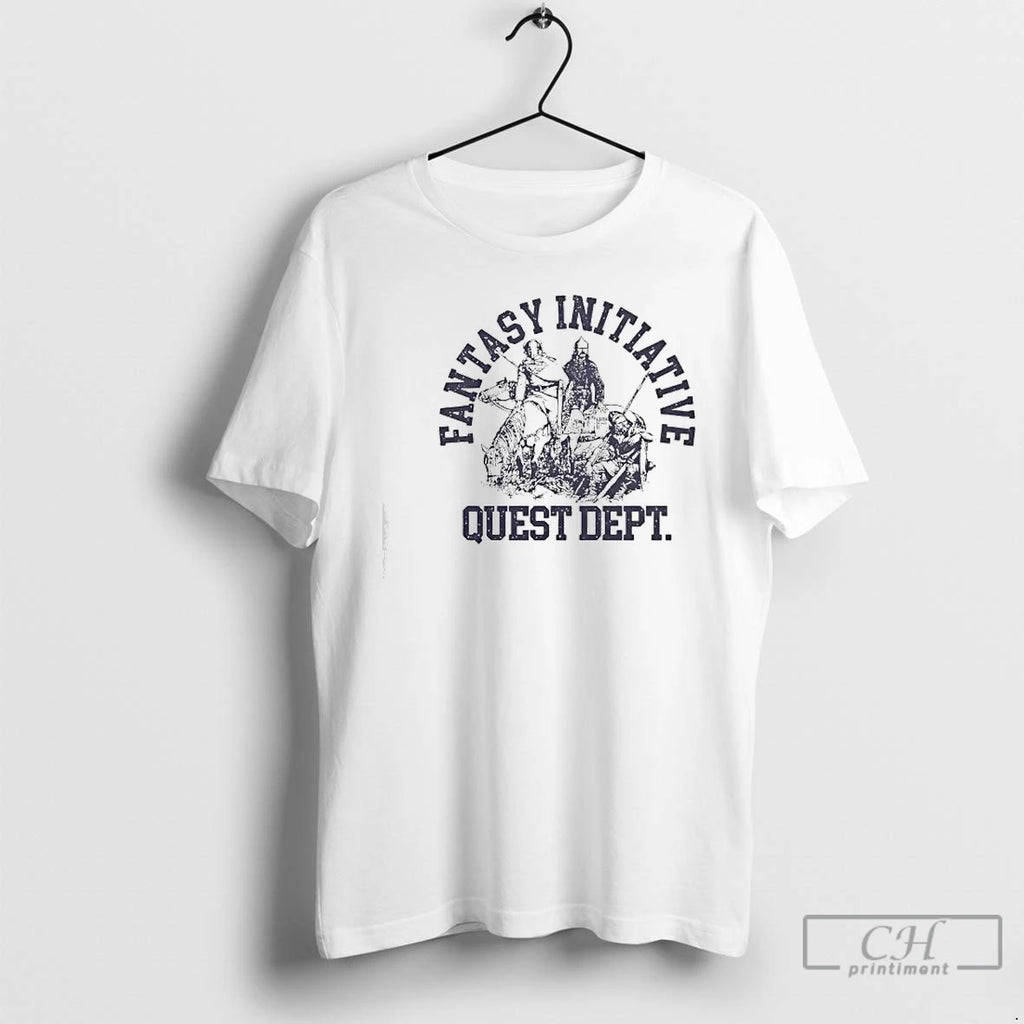 Premium Fantasy Initiative Quest Dept T Shirts Hoodie Sweatshirt | PurePodTees.com