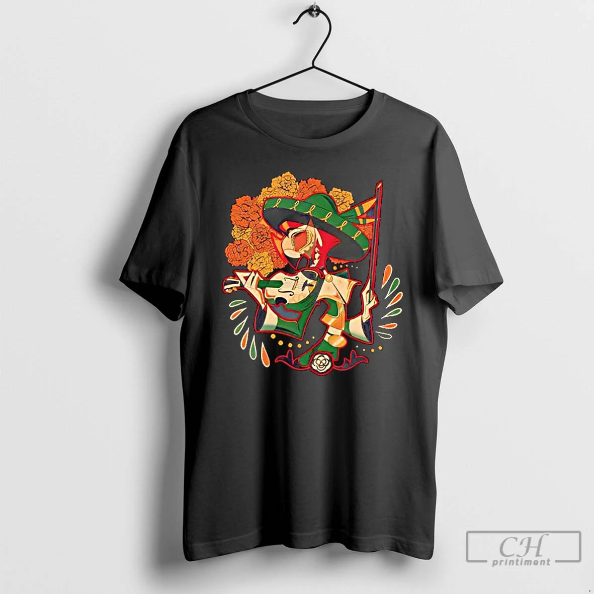 Premium Feliz Dia De Los Muertos Vassago Dia De Los Muertos T Shirts Hoodie Sweatshirt | PurePodTees.com