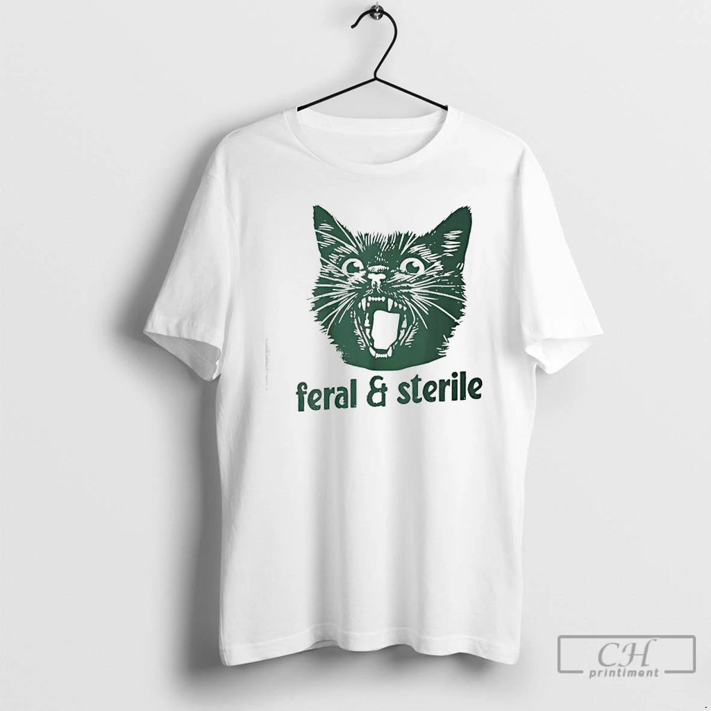 Premium Feral And Sterile Cat T Shirts Hoodie Sweatshirt | PurePodTees.com
