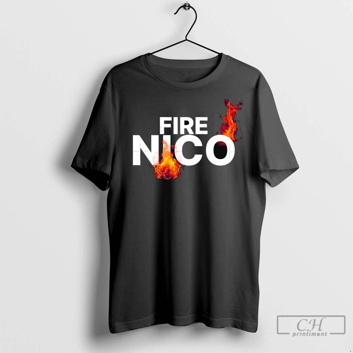 Premium Fire Nico Harrison Shirt Hoodie Sweatshirt | PurePodTees.com