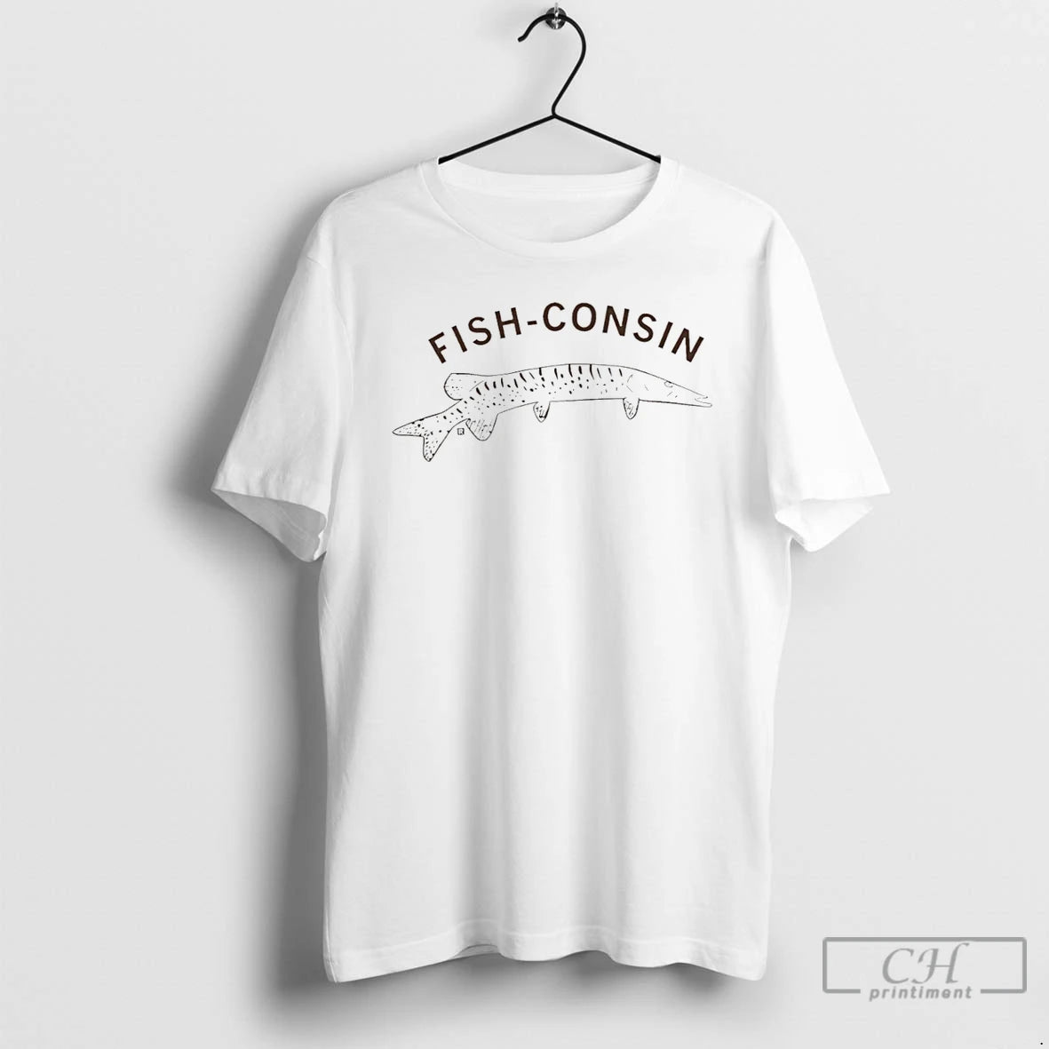 Premium Fish Consin Not Wisconsin Shirt Hoodie Sweatshirt | PurePodTees.com