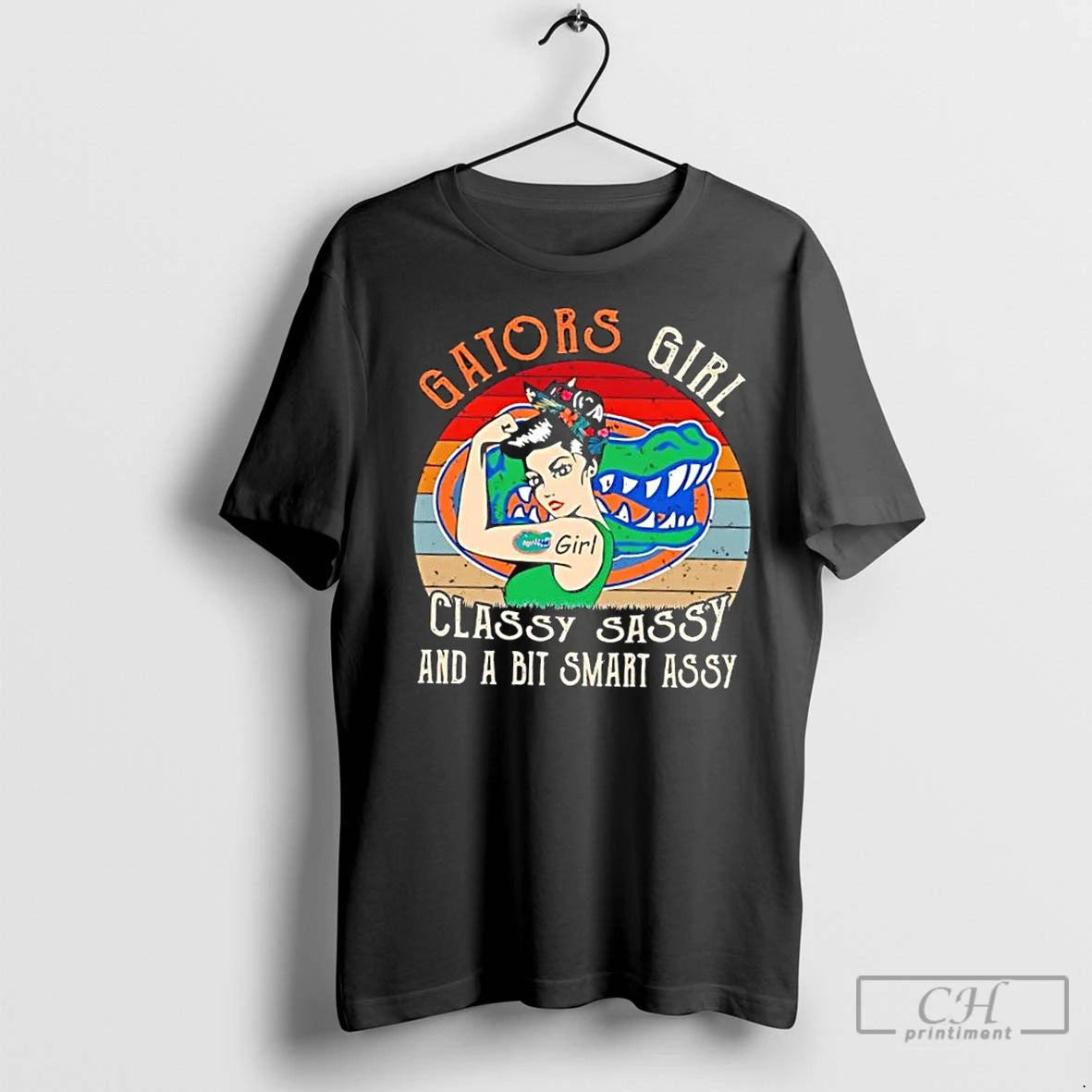 Premium Florida Gators Girl Classy Sassy And A Bit Smart Assy Shirt Hoodie Sweatshirt | PurePodTees.com
