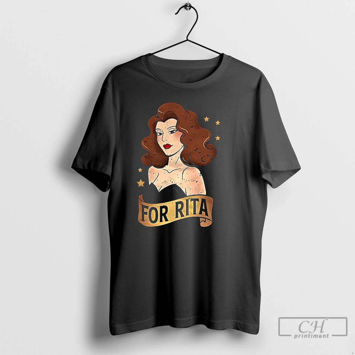 Premium For Rita Portrait Cartoon Retro T Shirts Hoodie Sweatshirt | PurePodTees.com