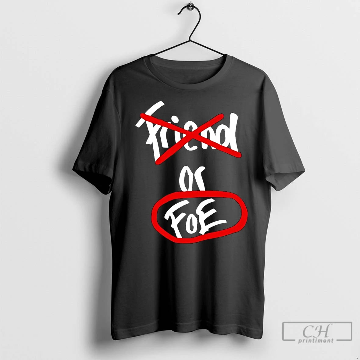 Premium Frances Tiafoe Foe Not Friend Shirt Hoodie Sweatshirt | PurePodTees.com