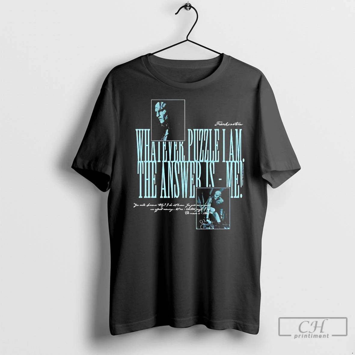 Premium Frankenstein Whatever Puzzle I Am The Answer Is Me Shirt Hoodie Sweatshirt | PurePodTees.com