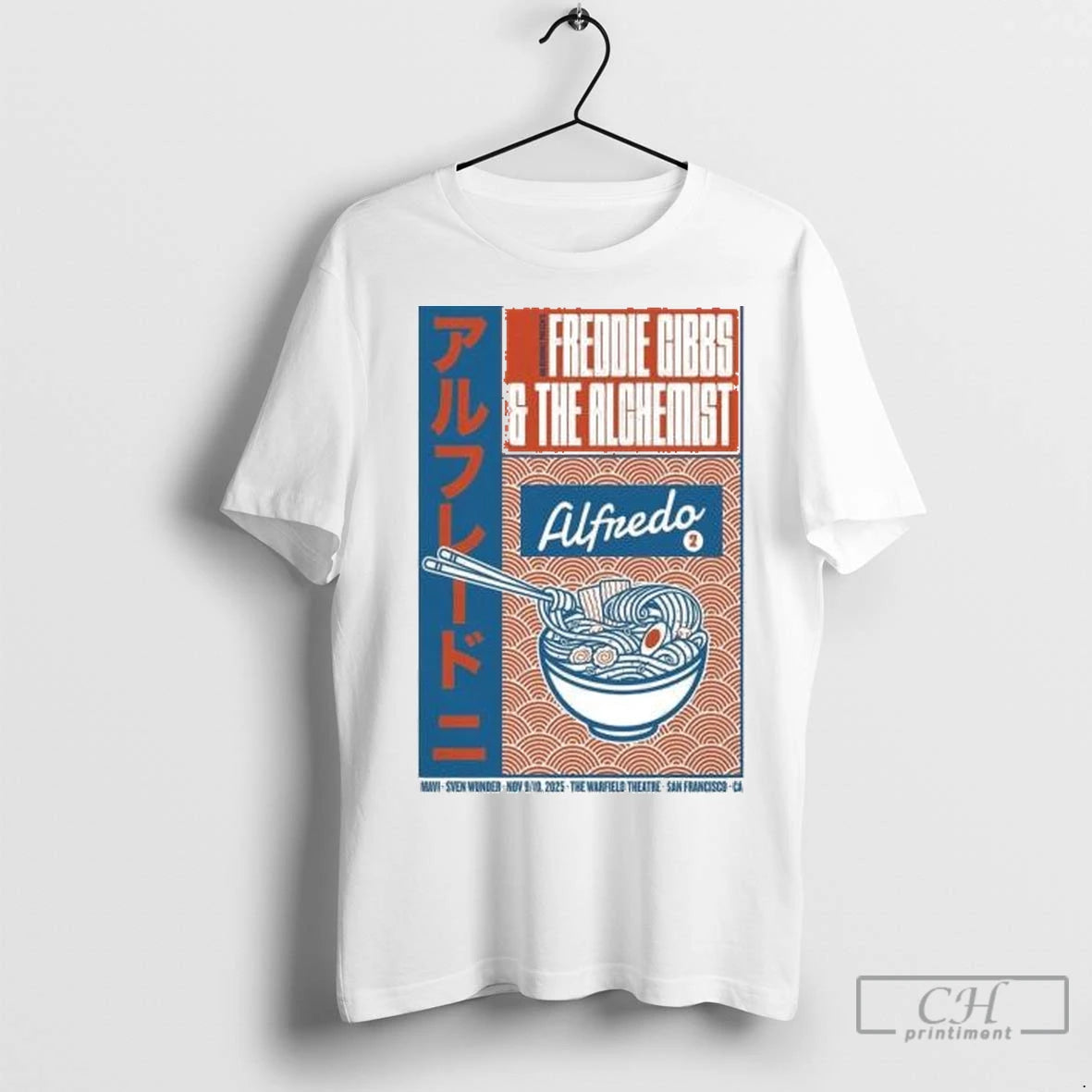 Premium Freddie Gibbs And The Alghemist The Warfield Theatre San Francisco Ca Nov 9 10 Shirt Hoodie Sweatshirt
