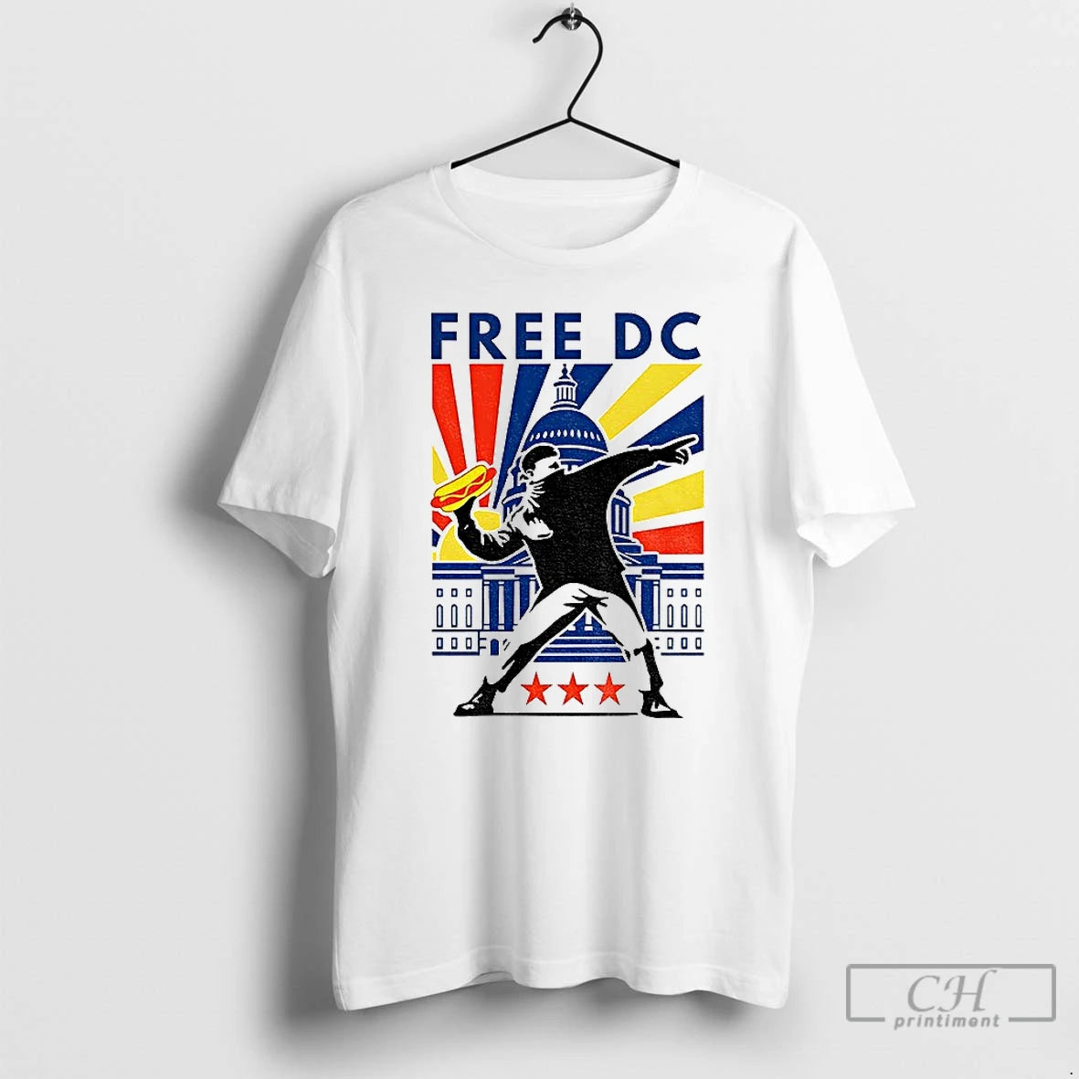 Premium Free Dc Sub Sandwich Protest Political Rally T Shirts Hoodie Sweatshirt | PurePodTees.com