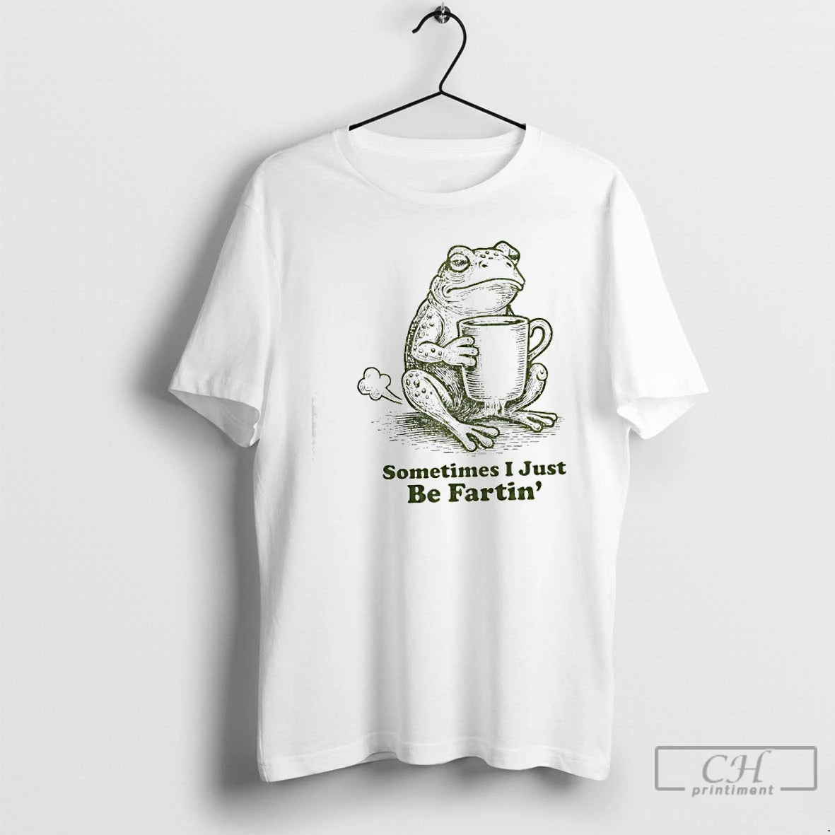 Premium Frog Sometimes I Just Be Fartin T Shirts Hoodie Sweatshirt | PurePodTees.com