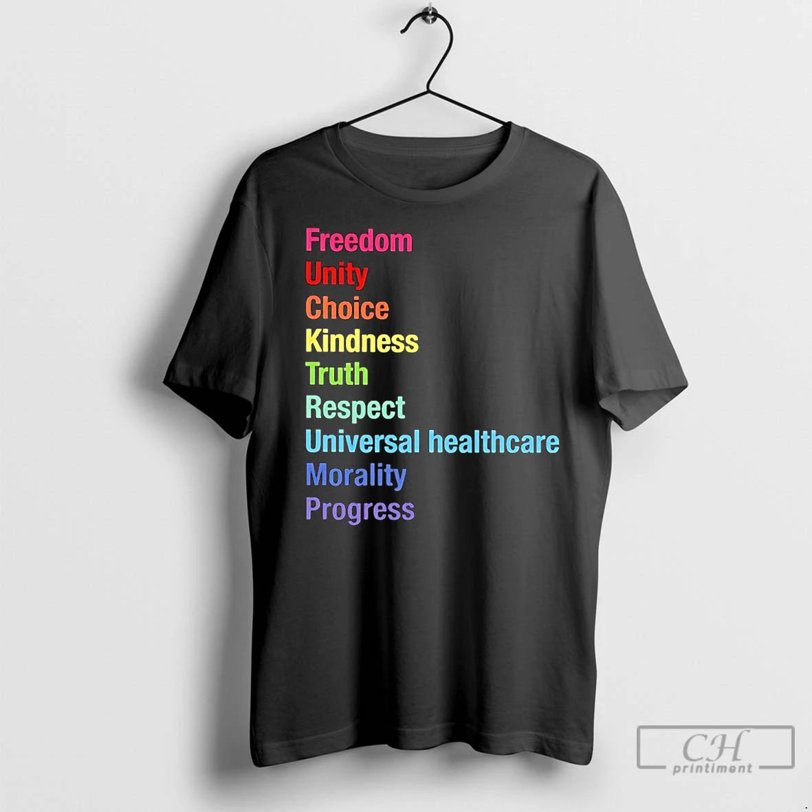 Premium Fuck Trump Freedom Unity Choice Kindness Truth Respect Shirt Hoodie Sweatshirt | PurePodTees.com