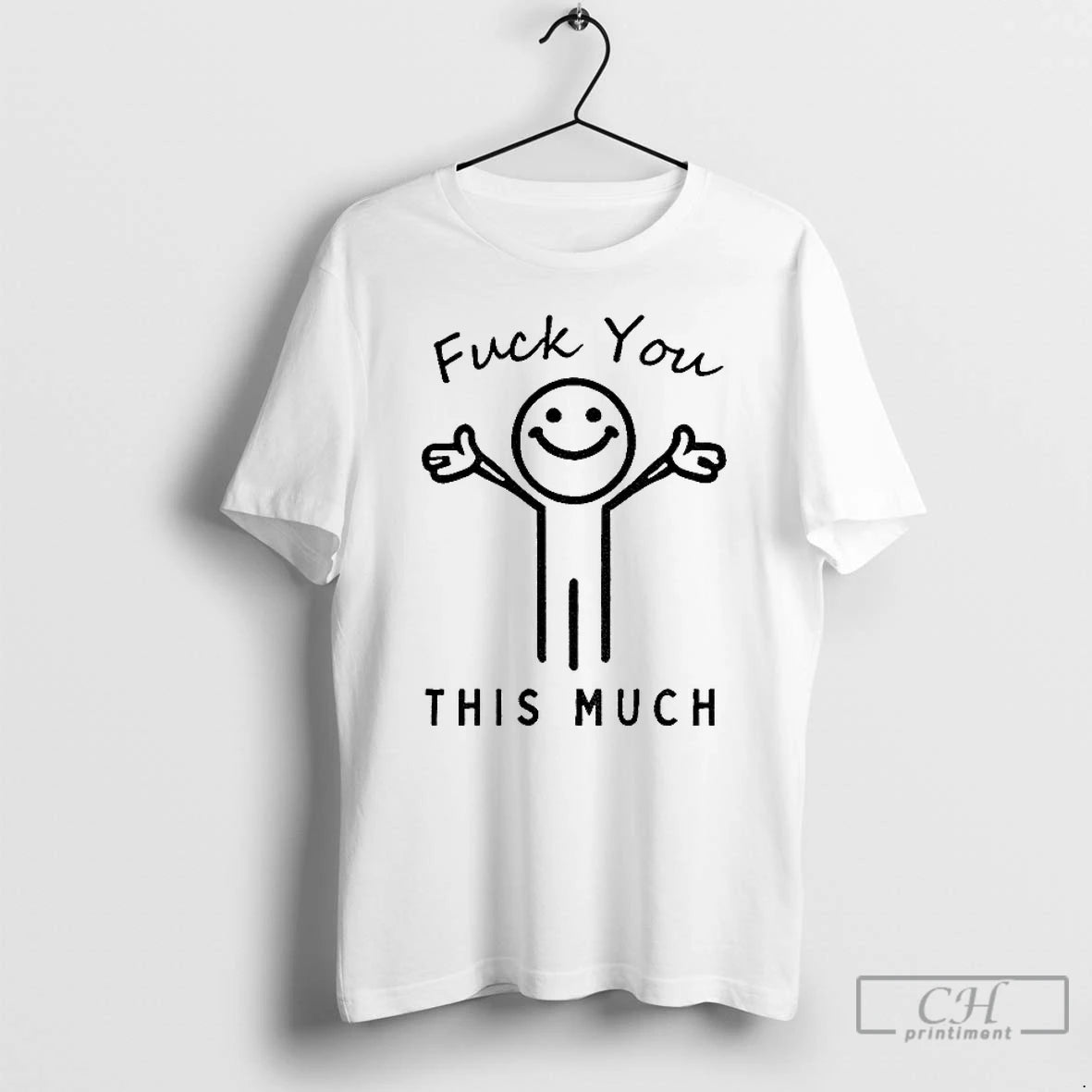 Premium Fuck You This Much Icon Meme Shirt Hoodie Sweatshirt | PurePodTees.com