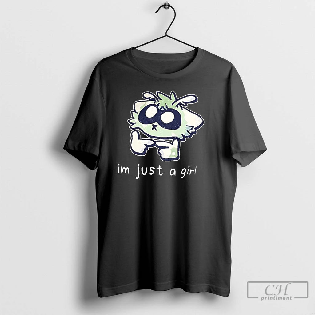 Premium Furry Im Just A Girl T Shirts Hoodie Sweatshirt | PurePodTees.com