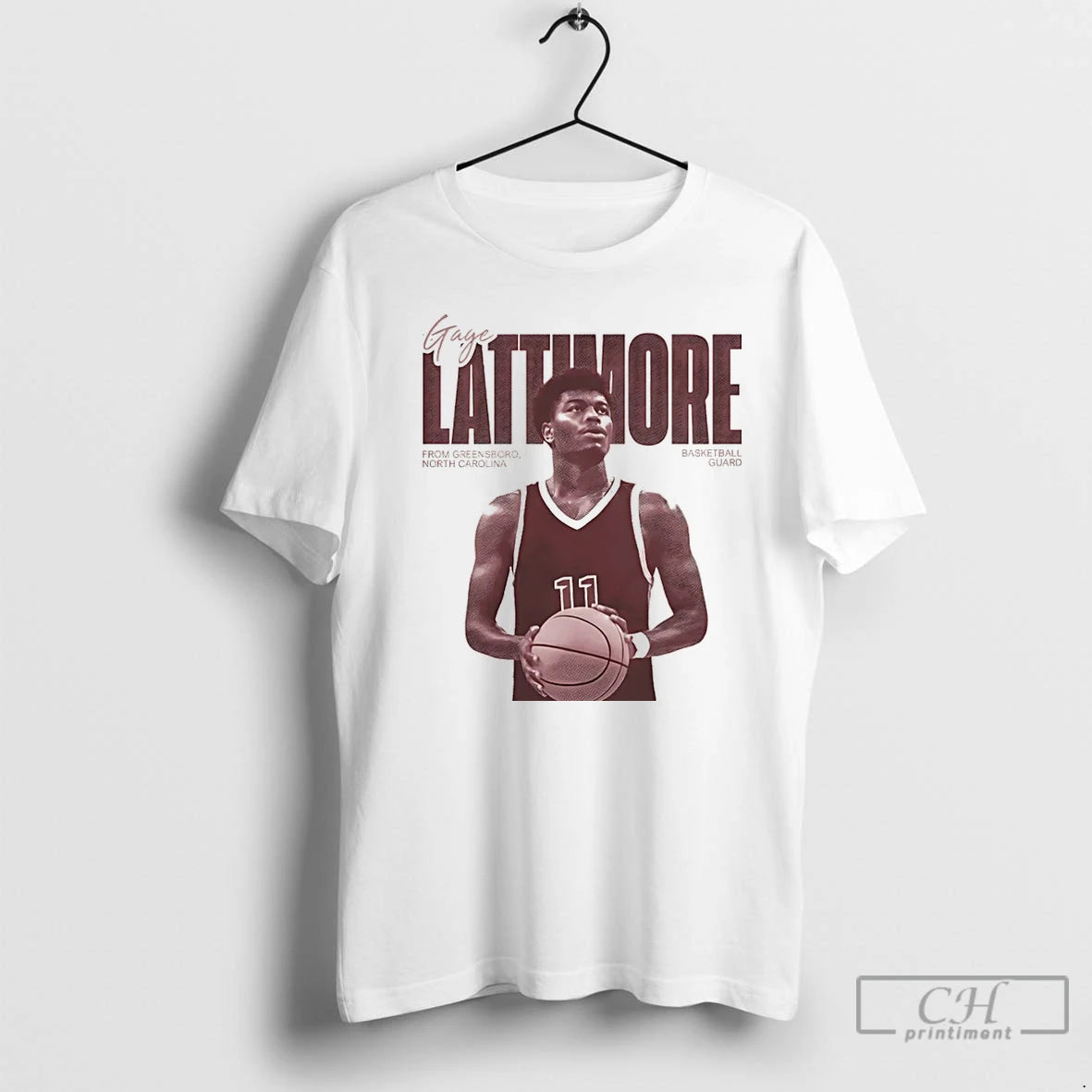 Premium Gage Lattimore Basketball From Greensboro North Carolina Vintage Christmas T Shirts Hoodie Sweatshirt