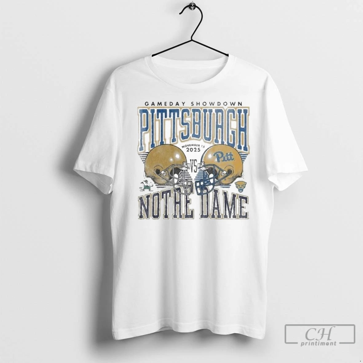 Premium Gameday Football 2025 Pitt Panthers Vs Notre Dame Fighting Irish Matchup Shirt Hoodie Sweatshirt | PurePodTees.com