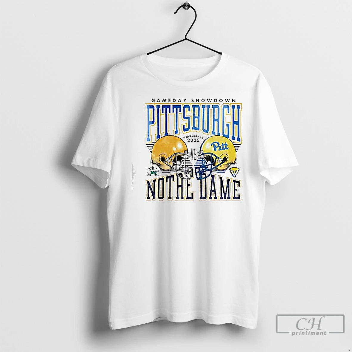 Premium Gameday Showdown Pitt Panthers Football Vs Notre Dame Fighting Irish November 15th 2025 Shirt Hoodie Sweatshirt