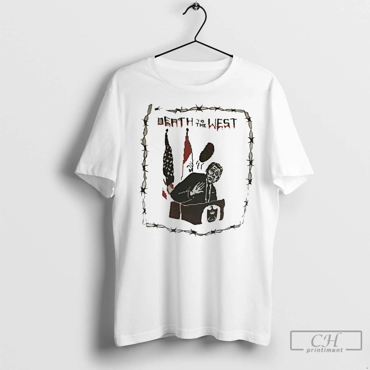 Premium George Bush Death To The West Shirt Hoodie Sweatshirt | PurePodTees.com