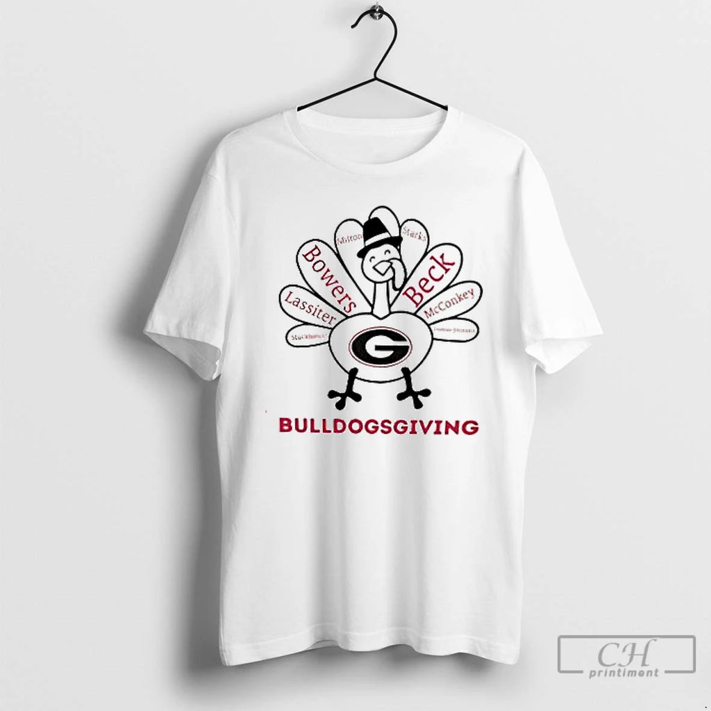 Premium Georgia Bulldogs Bulldogsgiving T Shirts Hoodie Sweatshirt | PurePodTees.com