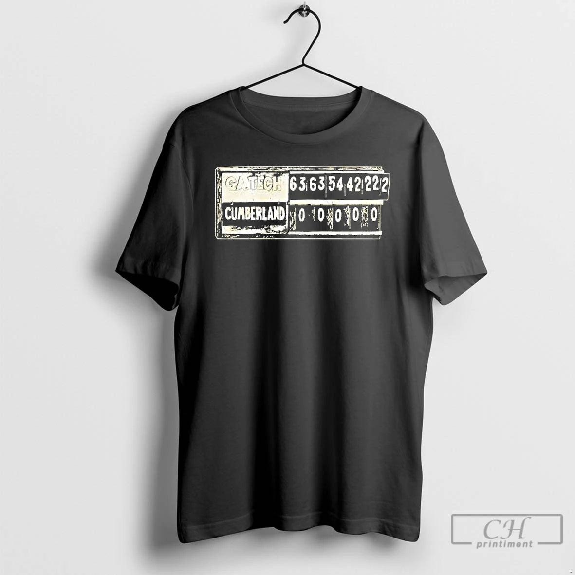 Premium Georgia Tech Yellow Jackets Score Vs Cumberland T Shirts Hoodie Sweatshirt | PurePodTees.com