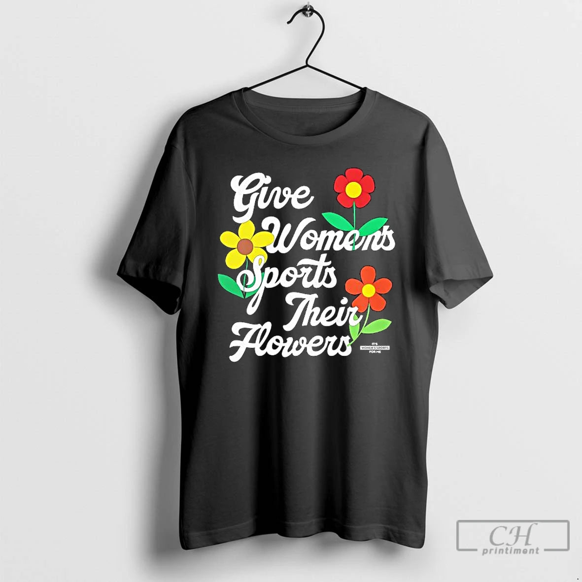 Premium Give Womens Sports Their Flowers Shirt Hoodie Sweatshirt | PurePodTees.com
