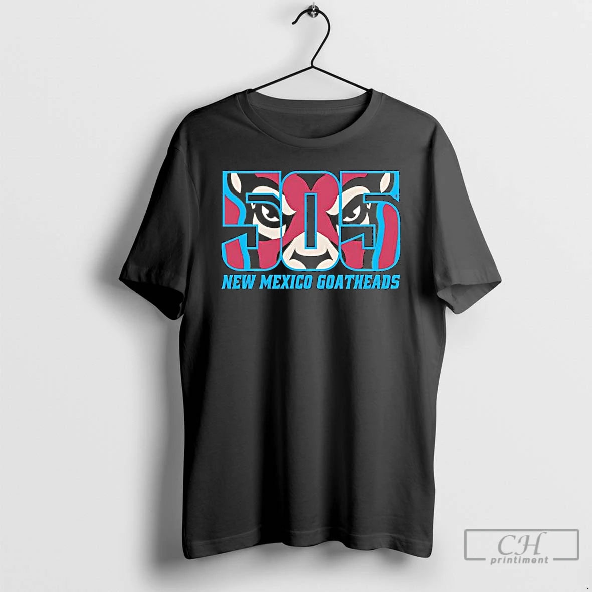 Premium Goatheads New Mexico Hockey 505 Pride T Shirts Hoodie Sweatshirt | PurePodTees.com