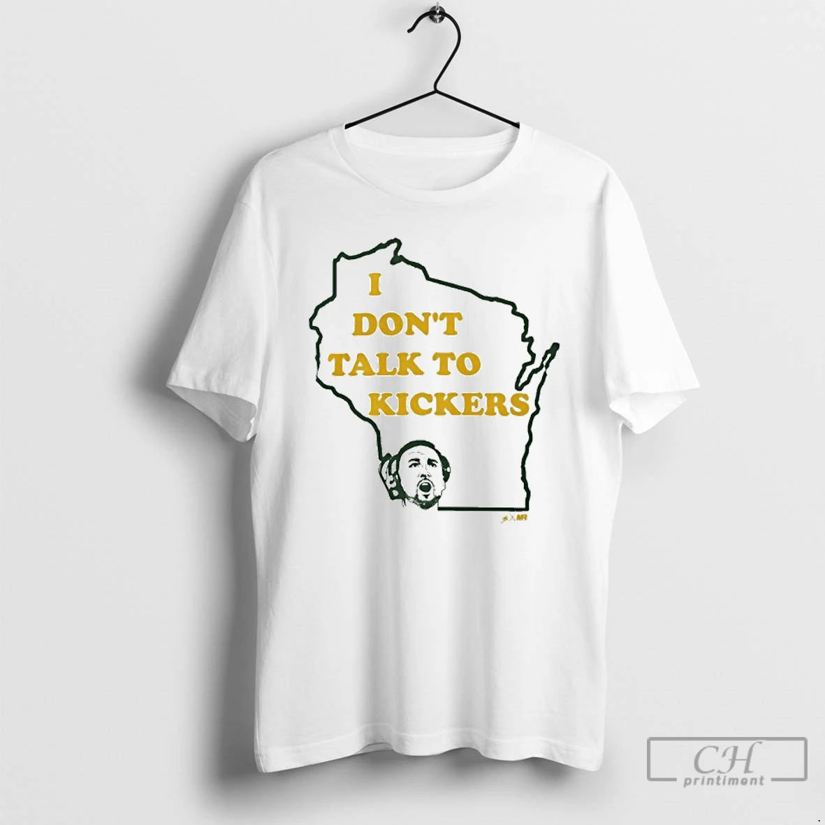 Premium Green Bay Packers I Dont Talk To Kickers T Shirts Hoodie Sweatshirt | PurePodTees.com