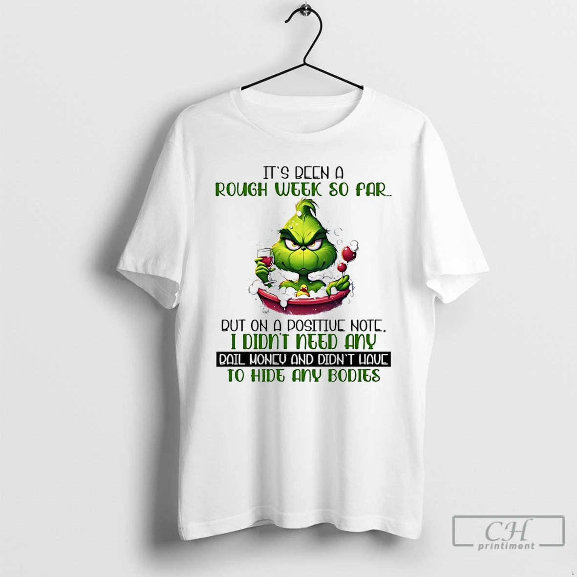 Premium Grinch Christmas Its Been A Rough Week So Far But On A Positive Note Shirt Hoodie Sweatshirt | PurePodTees.com