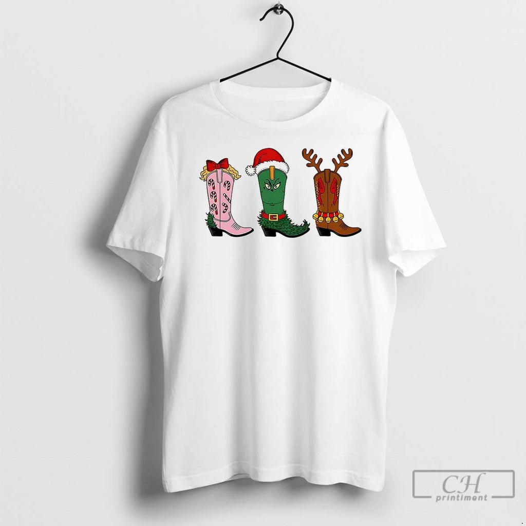 Premium Grinch Howdy Christmas Shirt Hoodie Sweatshirt | PurePodTees.com