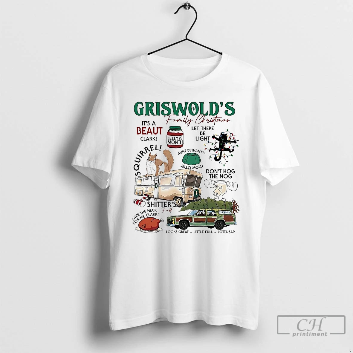 Premium Griswolds Family Christmas Its Beaut Clark T Shirts Hoodie Sweatshirt | PurePodTees.com