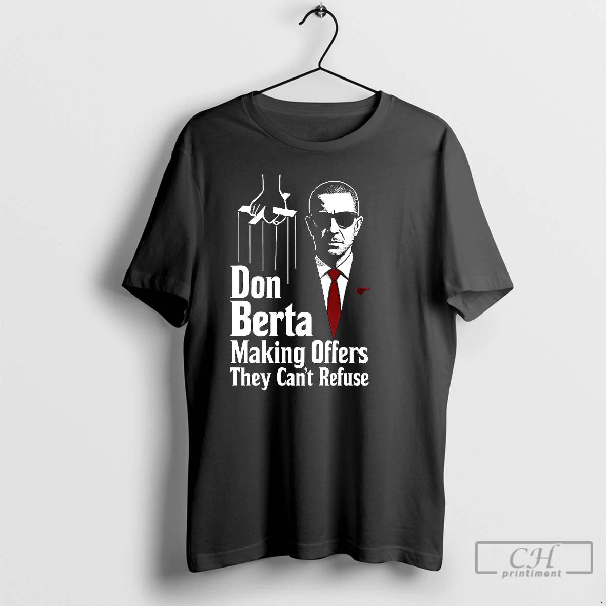 Premium Gunners Arsenal Don Berta Making Offers They Cant Refuse T Shirts Hoodie Sweatshirt | PurePodTees.com