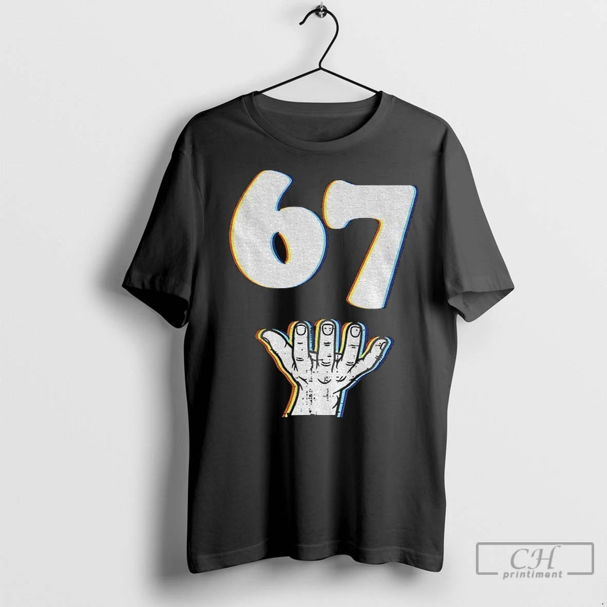 Premium Hand 67 Meme Funny Shirt Hoodie Sweatshirt | PurePodTees.com