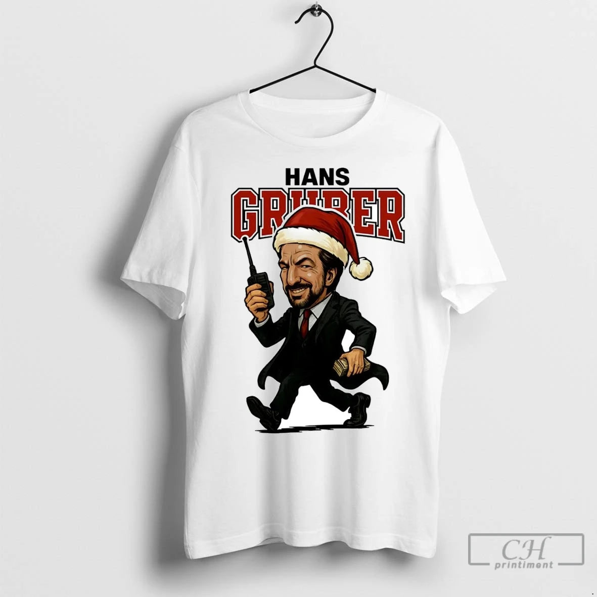 Premium Hans Gruber Die Hard Wishes You A Merry Christmas Shirt Hoodie Sweatshirt | PurePodTees.com