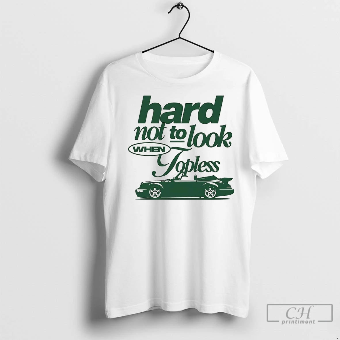 Premium Hard Not To Look When Topless Shirt Hoodie Sweatshirt | PurePodTees.com