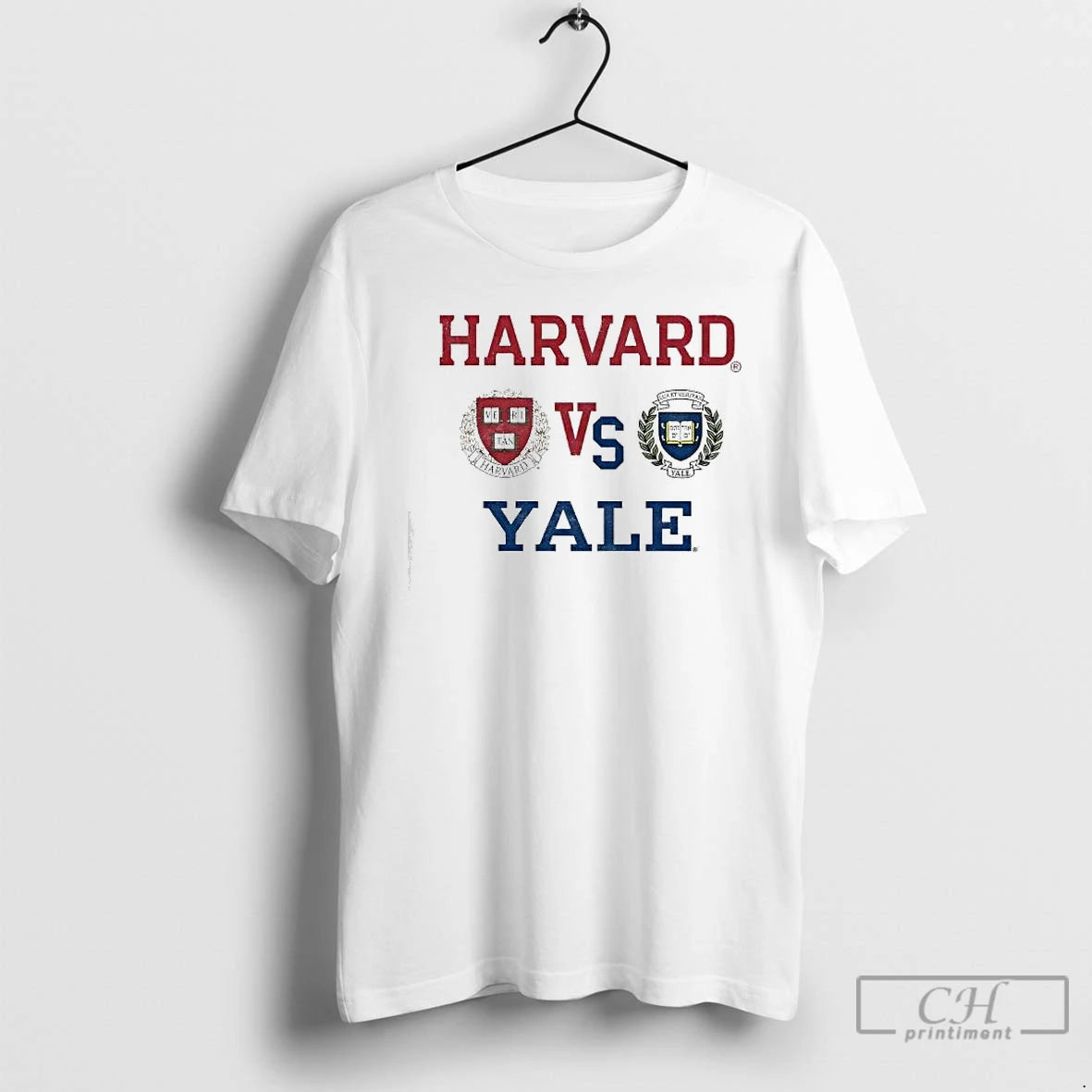 Premium Harvard University And Yale University Logo T Shirts Hoodie Sweatshirt | PurePodTees.com